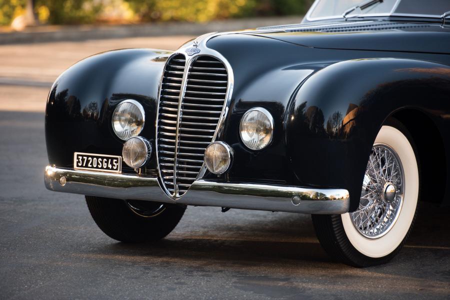 Детали экстерьера Delahaye 135 M Cabriolet par Portout 1949 года  (фото 7 из 25)